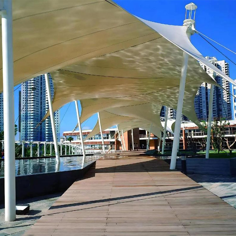 米林县膜结构景观棚