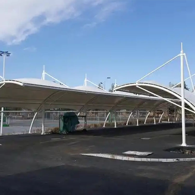 米林县膜结构电动车棚