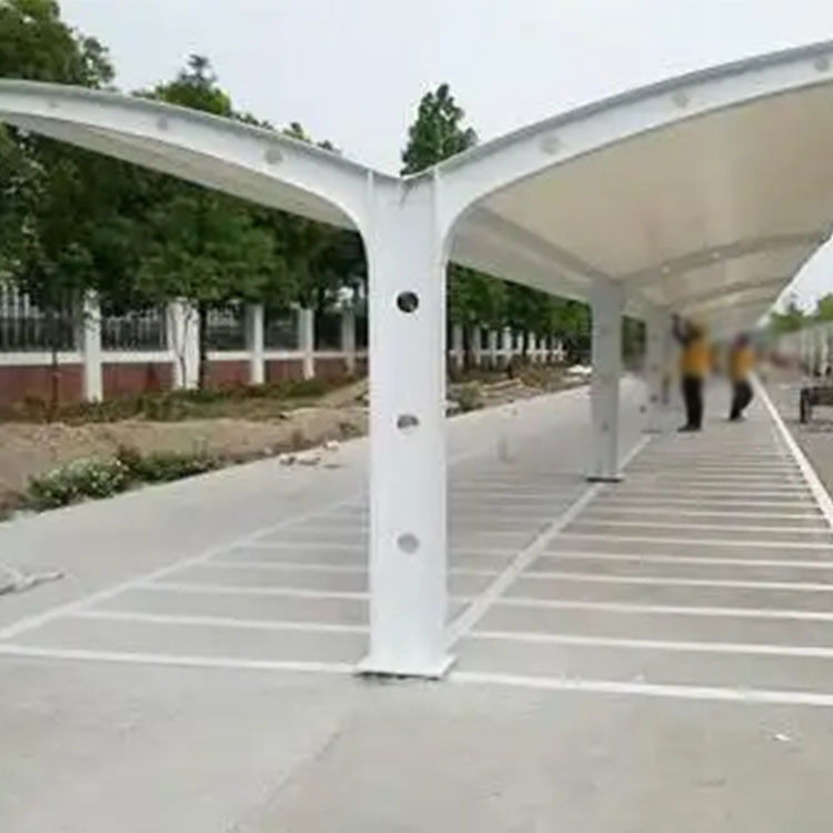 米林县膜结构电动车棚