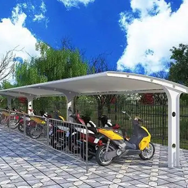 米林县膜结构电动车棚