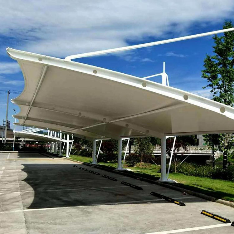 米林县膜结构汽车棚