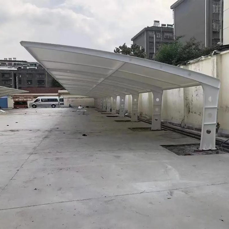 米林县膜结构汽车棚