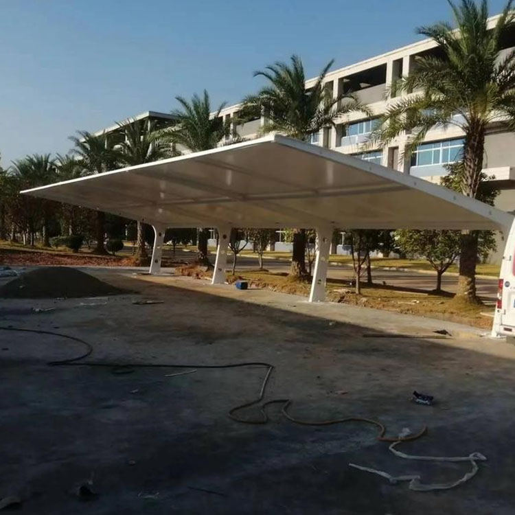 米林县膜结构汽车棚