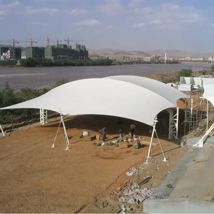 米林县膜结构汽车棚